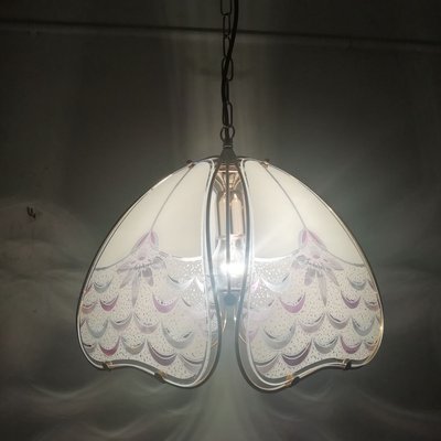 Colored Glass Ceiling Lamp, 1990s-RGF-888860