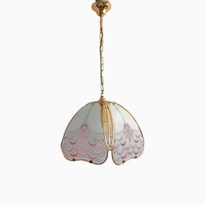 Colored Glass Ceiling Lamp, 1990s-RGF-888860