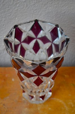 Colored Glass Vase, 1960s-AIU-846203