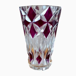 Colored Glass Vase, 1960s-AIU-846203