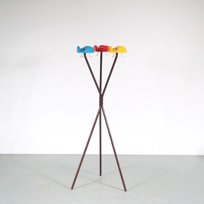 Colorful Coat Rack by Enzo Mari for Danese, Italy, 1960s-DV-1142752