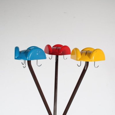 Colorful Coat Rack by Enzo Mari for Danese, Italy, 1960s-DV-1142752