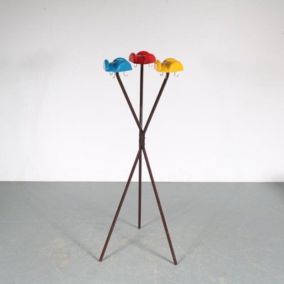 Colorful Coat Rack by Enzo Mari for Danese, Italy, 1960s-DV-1142752