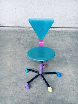 Colorful Desk Chair, 1980s-RQV-932822