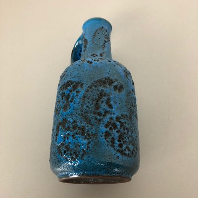 Colorful Fat Lava Pottery Vase from Gräflich Ortenburg, Germany, 1950s-QZ-1052955