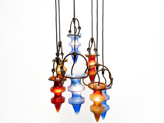 Colorful Glass Pendant by Nanny Still for Massive, 1960s-XLH-1373276