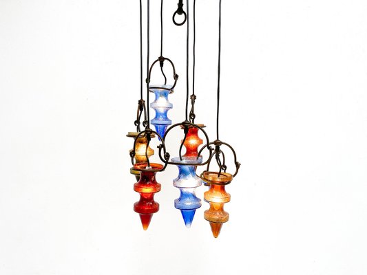 Colorful Glass Pendant by Nanny Still for Massive, 1960s-XLH-1373276