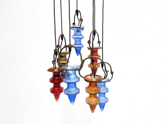 Colorful Glass Pendant by Nanny Still for Massive, 1960s-XLH-1373276