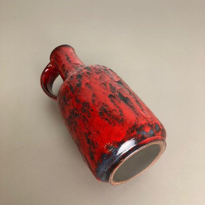 Colorful Pottery Fat Lava Vase from Gräflich Ortenburg, Germany, 1950s-QZ-1134670