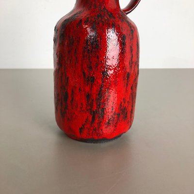 Colorful Pottery Fat Lava Vase from Gräflich Ortenburg, Germany, 1950s-QZ-1134670