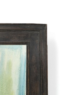 Colourful Composition, Wood & Textile Artwork, Framed-OKG-1789563