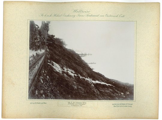 Columbia River, Echo Falls and Palisades, Vintage Photograph, 1893-ZCI-905011