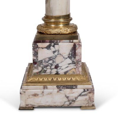 Column in Marble and Gilt Bronze-WFS-1771519