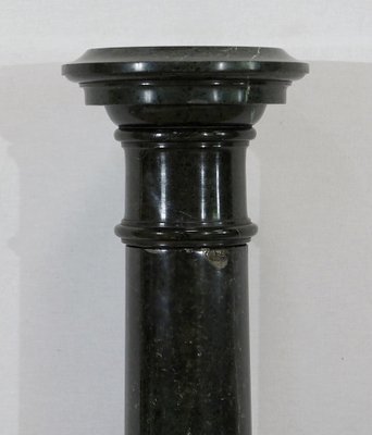 Column with Rotating Top in Sea Green Marble, Late 19th Century-RVK-1286362