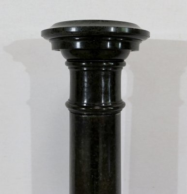 Column with Rotating Top in Sea Green Marble, Late 19th Century-RVK-1286362