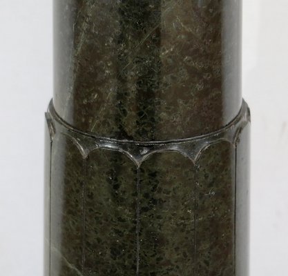 Column with Rotating Top in Sea Green Marble, Late 19th Century-RVK-1286362