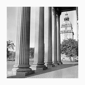 Columns at Entrance of Darmstadt Theatre, Germany, 1938, Printed 2021-DYV-997875