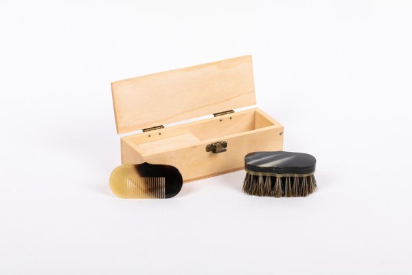 Comb and Brush in a Box by Carl Auböck, Austria, 1960s-SFD-1339493