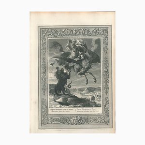 Combat de Bellerophon contre la Chimere, from ''Le Temple des Muses'' 1742-ZCI-758845