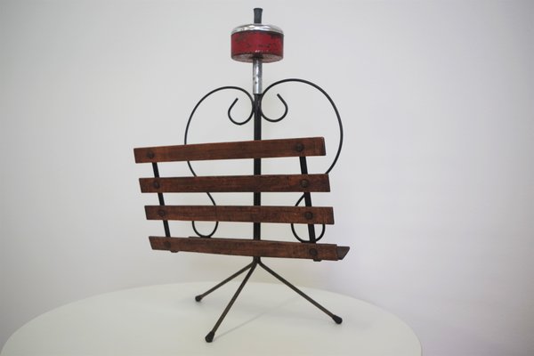 Combined Ashtray & Magazine Rack, 1950s-KNM-900970