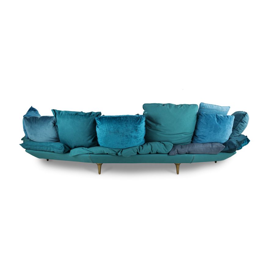 Fabric Sofa Comfy by Seletti #Blue