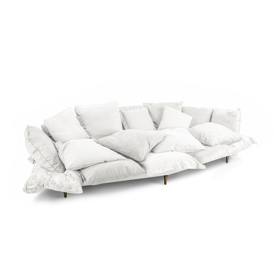 Fabric Sofa Comfy by Seletti #White