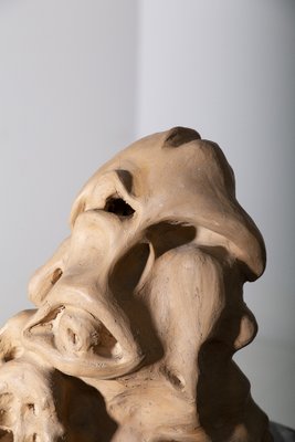 Compiani, Abstract Sculpture, 1980, Wood-RCE-1798716