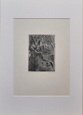 Composition - Original Etching on Paper - 1942 1942-ZCI-757797