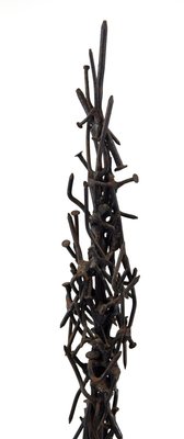 Composition with Nails - Original Iron Sculpture by Nino Franchina - Late 1900 Late 20th Century-ZCI-756126