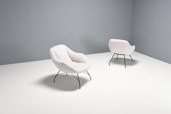 Concha Armchairs by Carlo Hauner & Martin Eisler, Brazil, 1955, Set of 2-QT-1263342