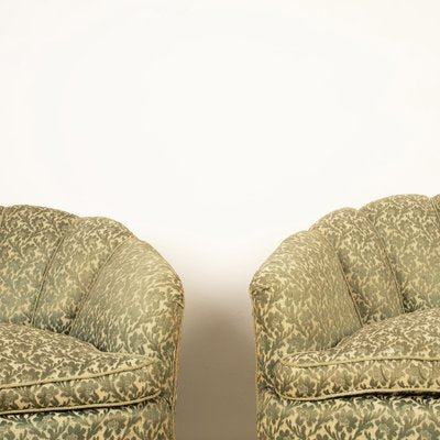 Conchiglia Armchairs in the style of Giò Ponti, 1950s, Set of 2-BAD-1723785