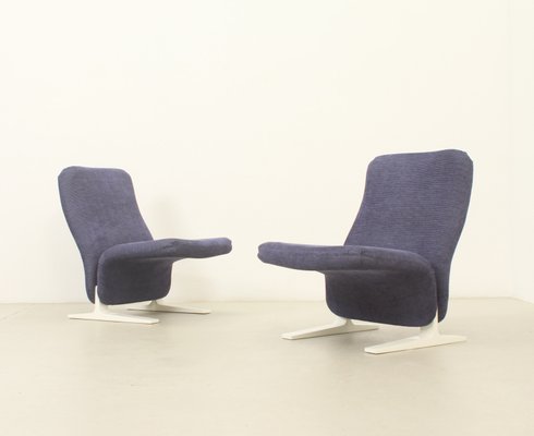 Concorde Lounge Chairs by Pierre Paulin for Artifort, 1966, Set of 2-UB-2022889