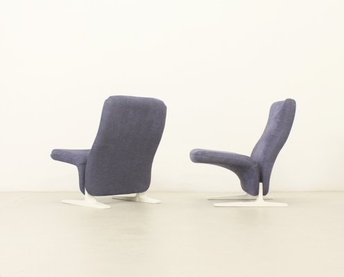 Concorde Lounge Chairs by Pierre Paulin for Artifort, 1966, Set of 2-UB-2022889