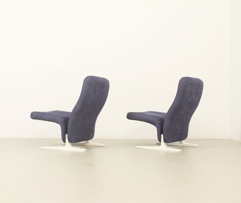 Concorde Lounge Chairs by Pierre Paulin for Artifort, 1966, Set of 2-UB-2022889