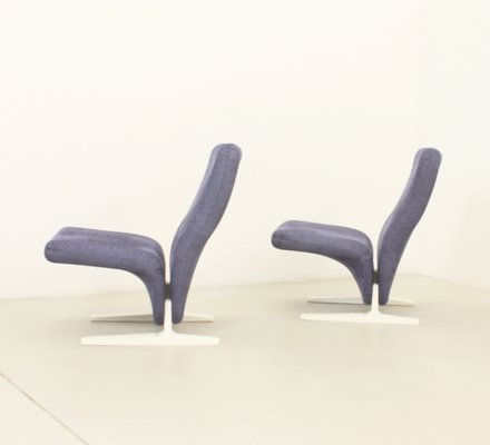 Concorde Lounge Chairs by Pierre Paulin for Artifort, 1966, Set of 2-UB-2022889