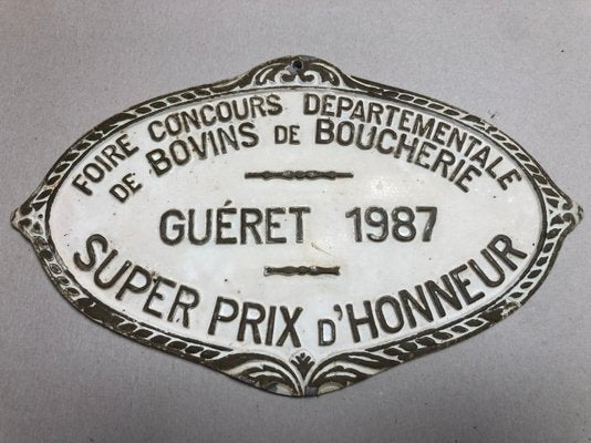 Concours Agricole Guéret Super Prix D'Honneur Sign, 1987-SDV-736053