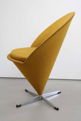 Cone Chair in Original Fabric by Verner Panton, Denmark, 1960s-VLZ-1064072