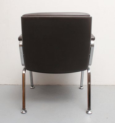 Conference Chair in Leather from Drabert, 1970s-PF-1261539