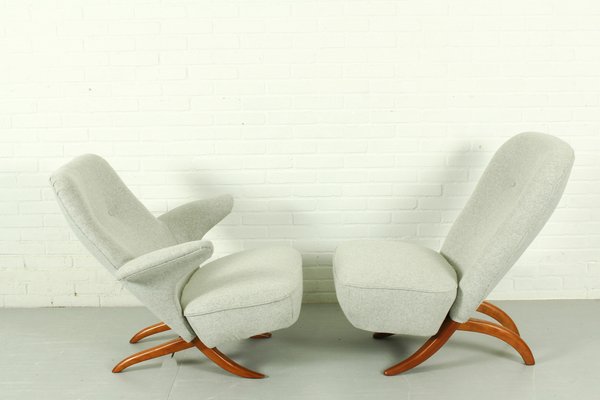 Congo & Pinguin Lounge Chairs by Theo Ruth for Artifort, the Netherlands, 1957, Set of 2-ZA-1816445