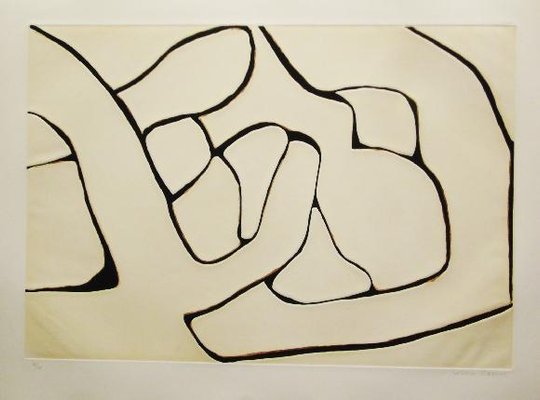 Conrad Marca-Relli, Composition 15, 1977, Etching-KHH-1230205