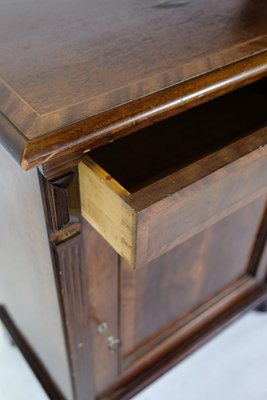 Console Table in Mahogany with Inlaid Wood, 1880-UY-1723427