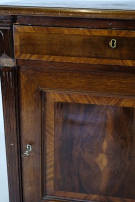 Console Table in Mahogany with Inlaid Wood, 1880-UY-1723427