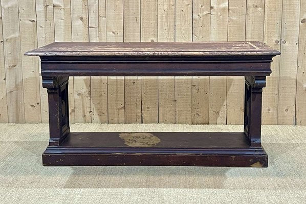 Console Table in Painted Wood-QYF-2041048