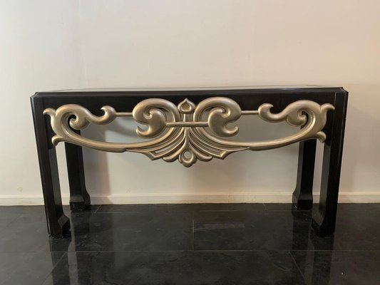 Console Table with Art Deco Fragments, 1970s-IJR-1767814