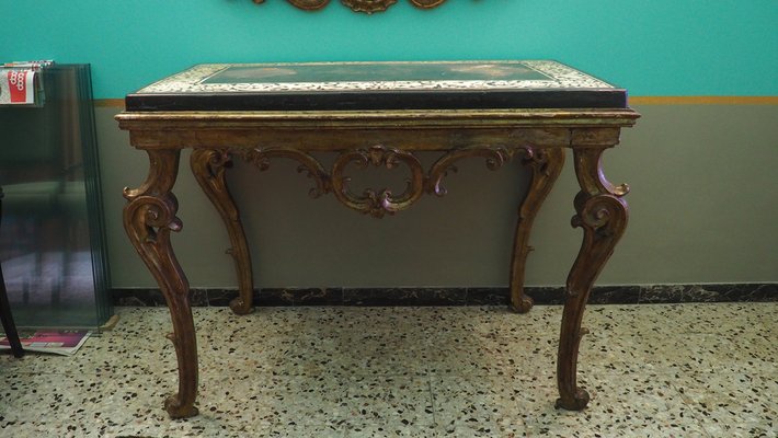 Console Table with Marble-YNQ-1749915