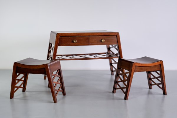 Console / Vanity Desk attributed to Piero Portaluppi, Italy, 1930s-FMT-1424688