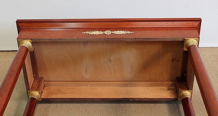 Console with Showcase Cabinet, Early 1900s-RVK-1010160