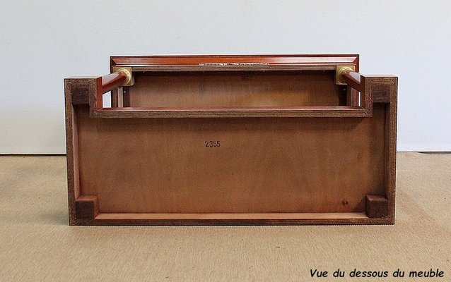 Console with Showcase Cabinet, Early 1900s-RVK-1010160