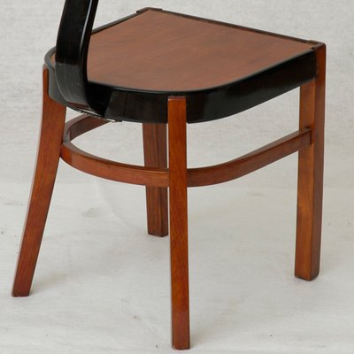 Constructivist Bentwood Back-Sprung Mod. No. 401 Chair by Jozsef Heisler, Hungary, 1930s-HWV-926267