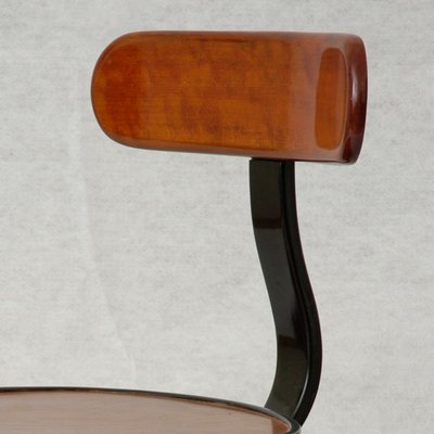 Constructivist Bentwood Back-Sprung Mod. No. 401 Chair by Jozsef Heisler, Hungary, 1930s-HWV-926267